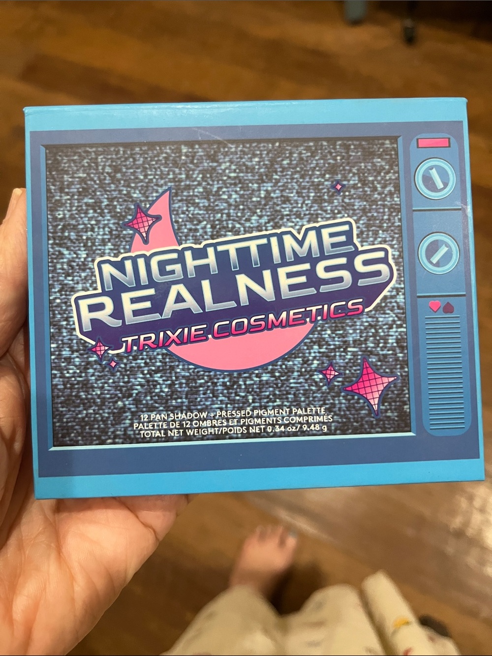 Trixie Cosmetics NIGHTTIME REALNESS 12 pan shadow + pressed pigment palette - Picture 6 of 8
